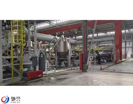 PVC пудрит автоматическую смешивая и питаясь систему для линии штрангпресса