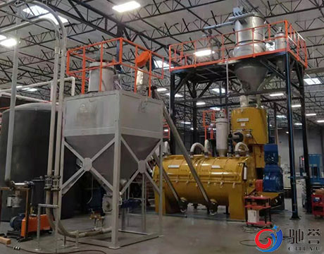 Смесители PVC составные Turbo высокоскоростного смесителя с пневматической дозируя транспортируя системой