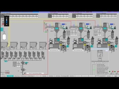 Автоматическая питаясь веся смешивая транспортируя систему для производственной линии пола СПК